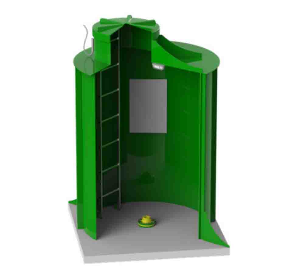 Полимерный кессон (модуль для подземного размещения технологического оборудования) Korsu (Корсу)